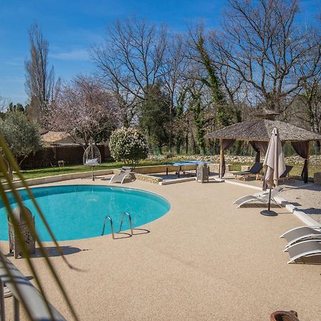El Sama-In , Piscine Chauffee Villa L'Isle-sur-la-Sorgue Bagian luar foto