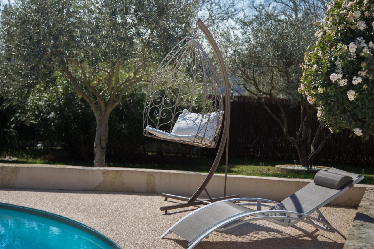 El Sama-In , Piscine Chauffee Villa L'Isle-sur-la-Sorgue Bagian luar foto