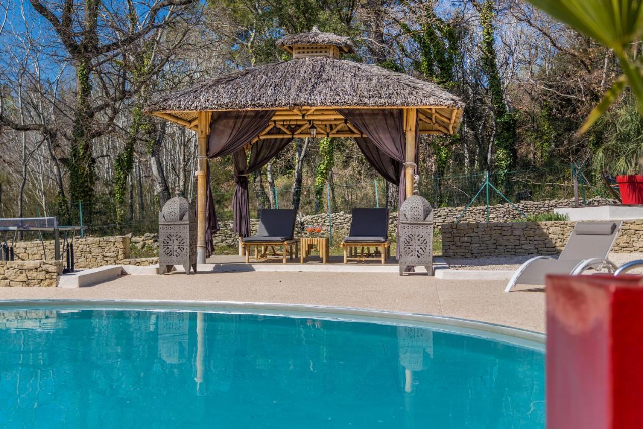 El Sama-In , Piscine Chauffee Villa L'Isle-sur-la-Sorgue Bagian luar foto