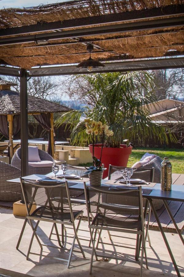 El Sama-In , Piscine Chauffee Villa L'Isle-sur-la-Sorgue Bagian luar foto