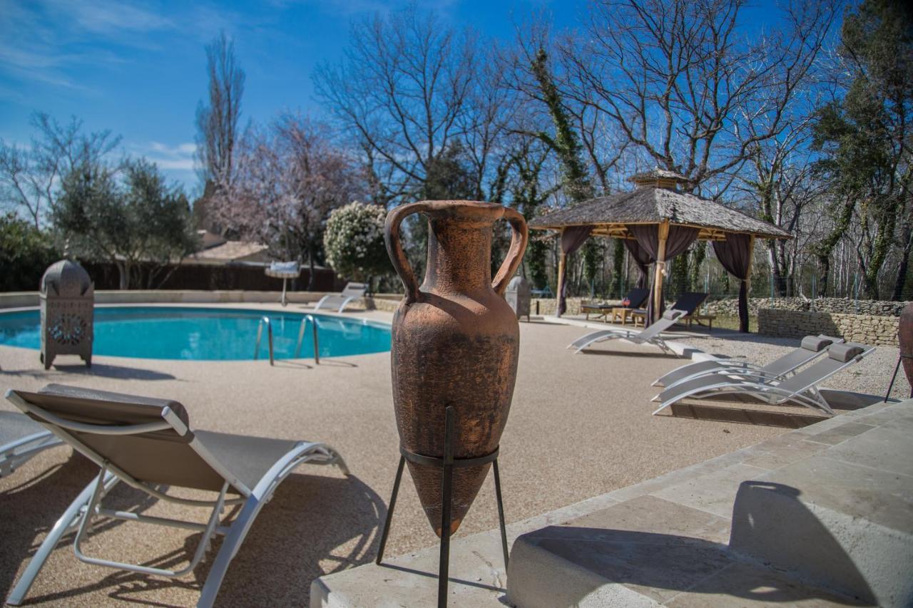 El Sama-In , Piscine Chauffee Villa L'Isle-sur-la-Sorgue Bagian luar foto